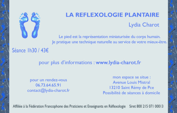 flyer alpilles réflexologie